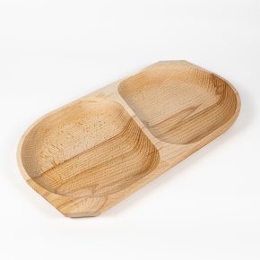 Kétosztású fatál