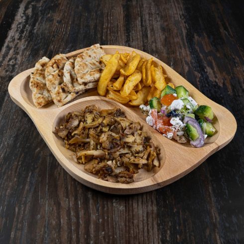 Kétosztású fatál