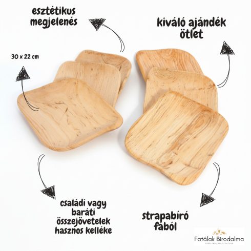 Fatányér készlet ( 6 db)