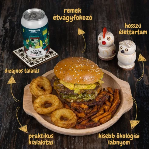 Fatányér kerek készlet ( 6 db)